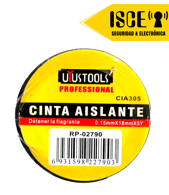 UYUSTOOLS CINTA AISLANTE 0.15MMX18MM 5Y