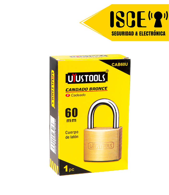 UYUSTOOLS CANDADO DE BRONCE 60MM