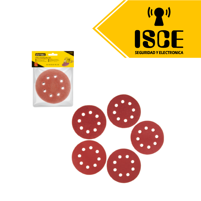 UYUSTOOLS LIJA PAPEL 180MM 7.5&quot;