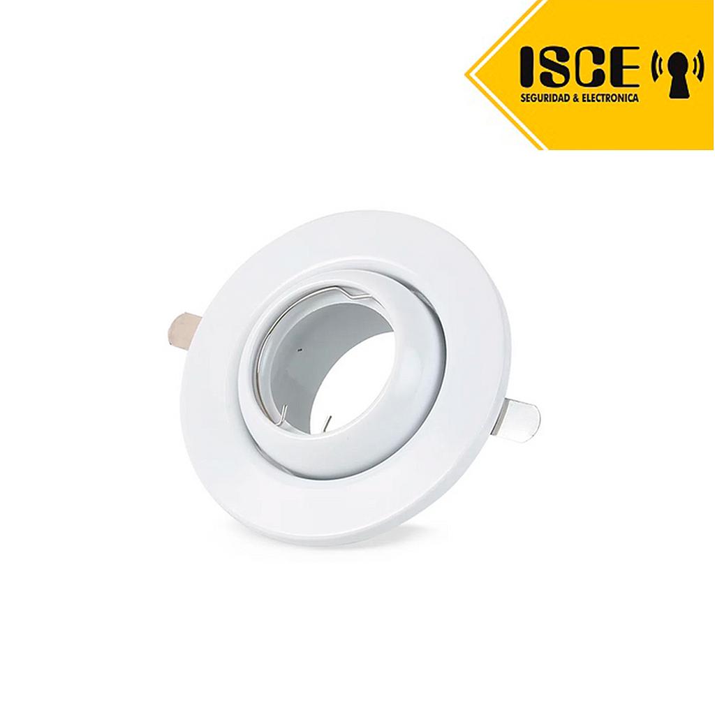 MACROLED BASE DICROICO MOVIL OJO DE BUEY PARA MR16 BLANCO