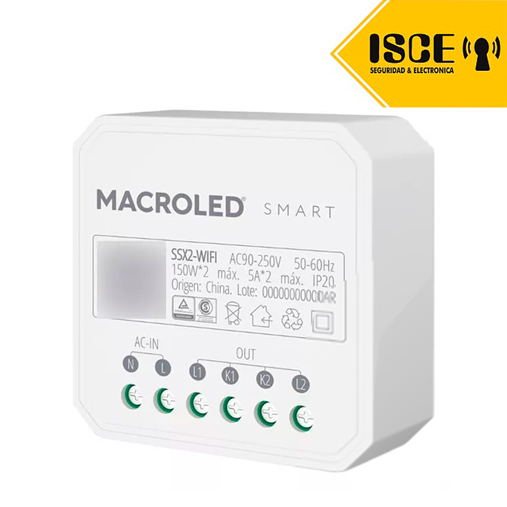 MACROLED SWITCH INTERRUPTOR SMART AC90-250V