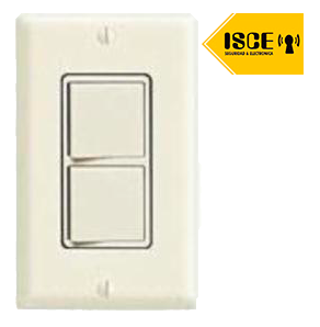 LEVITON INTERRUPTOR DOBLE DECORA D/3 CONMUTACION 15A 250V BLANCO