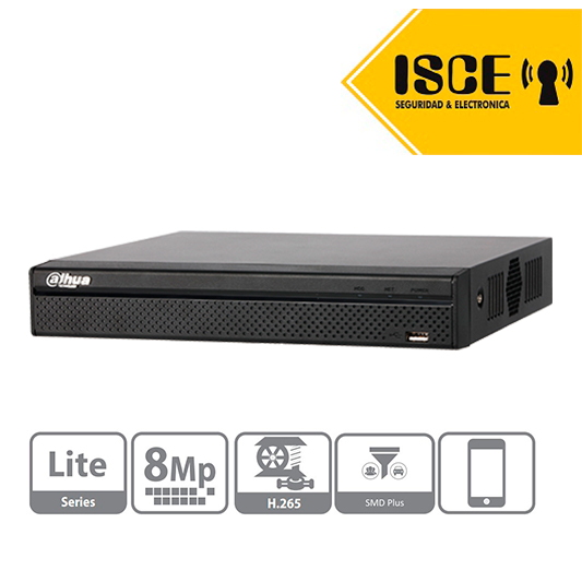 DAHUA NVR2104HS-P-4KS2 NVR 4CH H.265 1HDD 4PoE