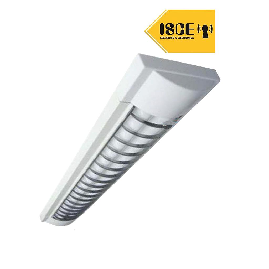 FSL EQUIPO LUMINARIAS C/REJILLA 2*T8/9W 0.6M BLANCA