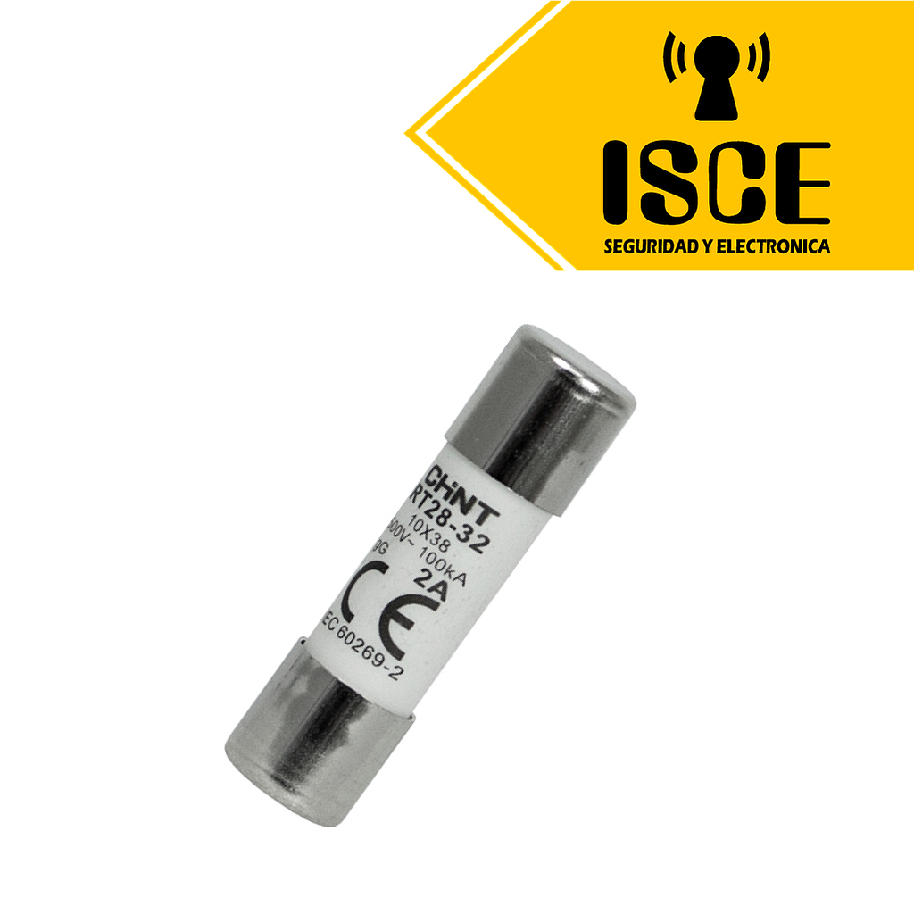 CHINT FUSIBLE 16A 10X38MM CURVA GG/GL 500V 20KA 