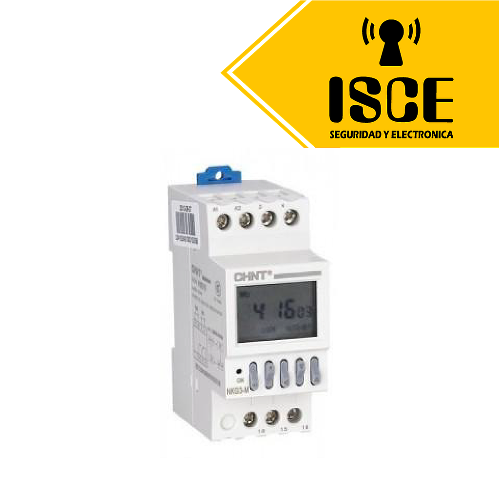 CHINT RELE HORARIO SEMANAL 220VAC 16NA 16NC 310003