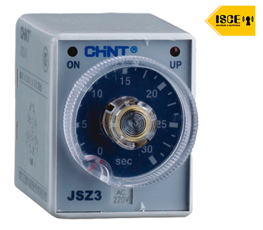 CHINT TEMPORIZADOR JSZ3A-B 0.1-1S /10S/60S/6MIN AC220V