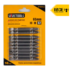 UYUSTOOLS BITS S2 65MMXPH2+SL6X10UN SET