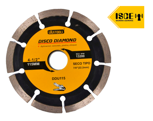 UYUSTOOLS DISCO CORTA CERAMICA 115MM SECO