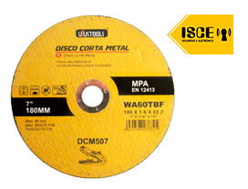 UYUSTOOLS DISCO CORTA METAL 180MM*1.6*22.2