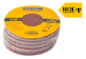 UYUSTOOLS DISCO LIJA CON VELCRO 