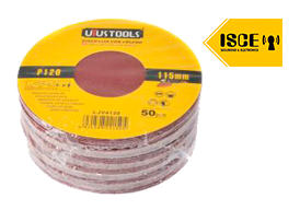 UYUSTOOLS DISCO LIJA CON VELCRO 115MM #120
