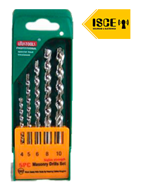 UYUSTOOLS SET BROCA DE CEMENTO X 5PCS
