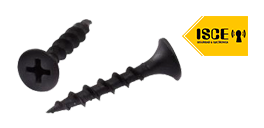 UYUSTOOLS TORNILLO VOLCANITA NEGRO 6X1&quot; 1000UN/SET