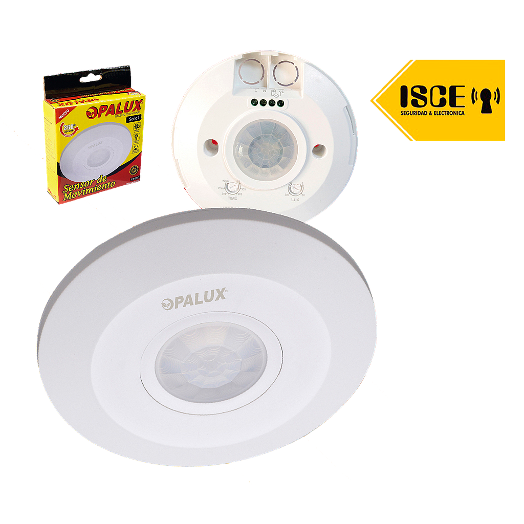 OPALUX SENSOR DE MOVIMIENTO 360 DE 6MTS