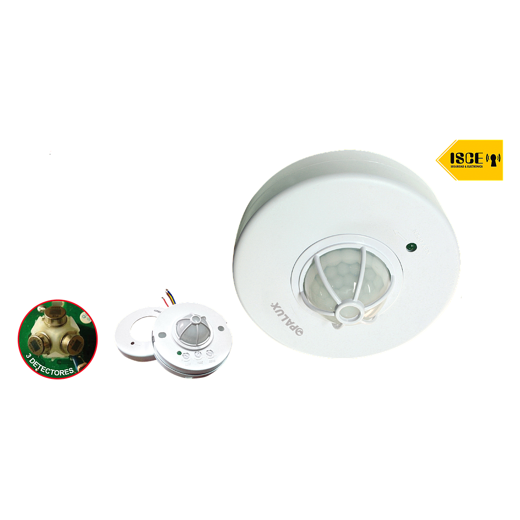 OPALUX SENSOR DE MOVIMIENTO SERIE II 360º DE 3-12MTS INFRARROJO