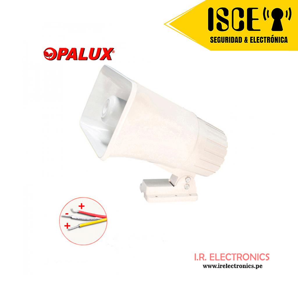 OPALUX SIRENA BLANCA 12-24VDC 60W 2TONOS