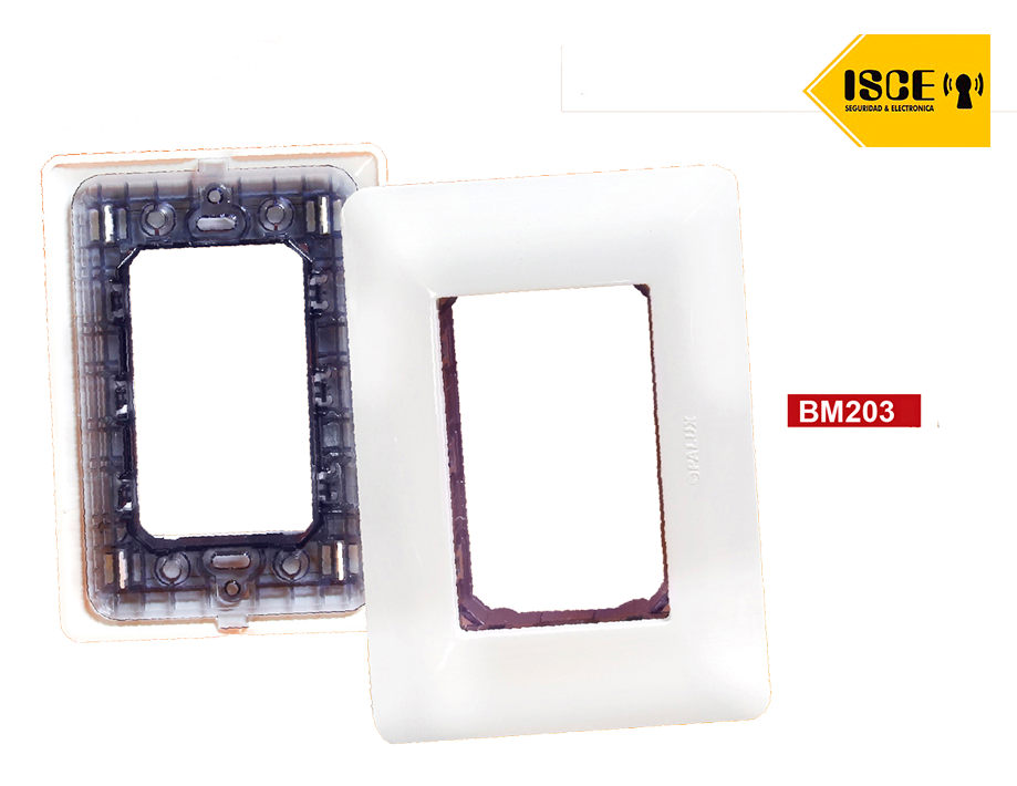 OPALUX PLACA TRIPLE BLANCO MASTER 200
