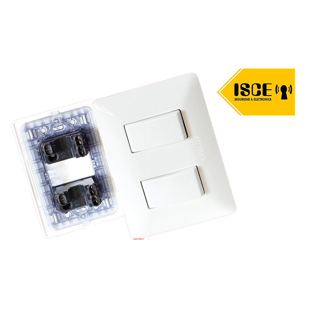 OPALUX INTERRUPTOR DOBLE UNIPOLAR 10A 250V