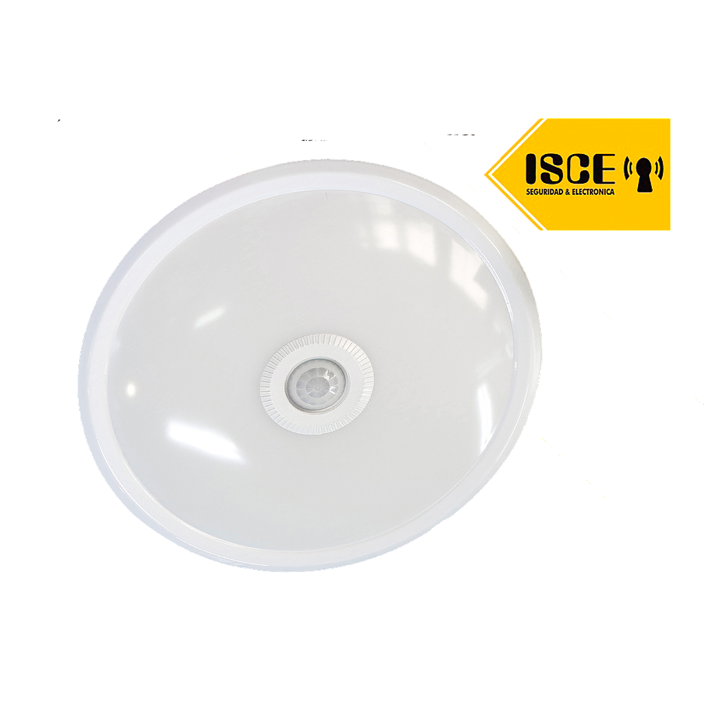 OPALUX LUMINARIA LED CON SENSOR DE MOVIMIENTO DE 20W 360° 1600 LUMINES