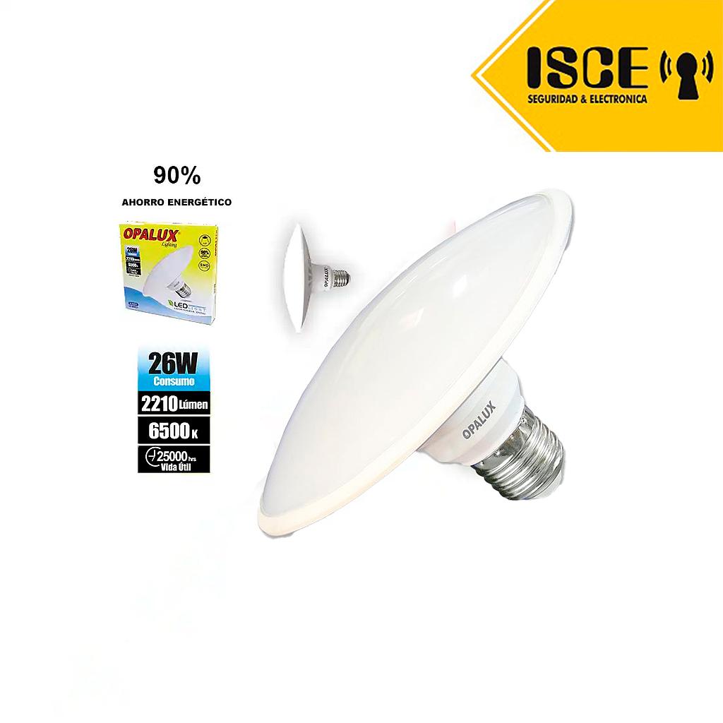OPALUX LUMINARIA LED OVNI 26W 2050 LM 6500K LUZ DIA 120°