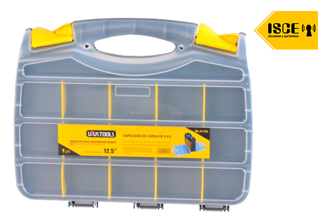 UYUSTOOLS MALETIN PARA ACCESORIOS 13 DOBLE