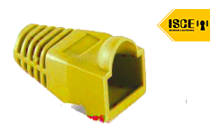 LANCOM CAPUCHA PLASTICA PLUG RJ-45 AMARILLO