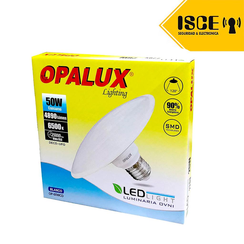 OPALUX LUMINARIA LED UFO 50W 4890LM 7000K LUZ DIA 160° 220V