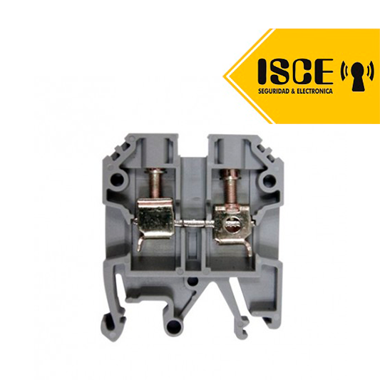 CHINT BORNE DE CONEXION 2.5MM RIEL DIN GRIS