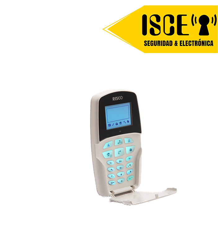 RISCO TECLADO LCD PARA PANEL RISCO + GABINETE