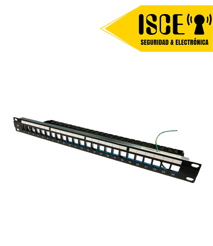 AMP/COMMSCOPE PLACA PATCH PANEL DE 24 PUERTOS CAT 6A