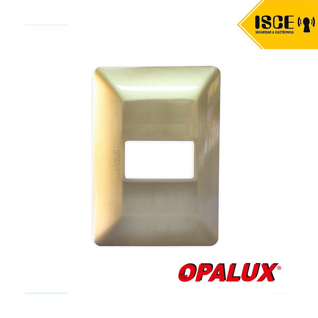 OPALUX PLACA SIMPLE CON SOPORTE COLOR CHAMPAGNE MASTER 200