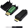 CONECTOR HDMI PARA ENTORNILLAR PLASTICO
