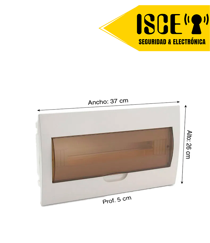 SERVICPLAST TABLERO  PVC EMPOTRABLE 18 POLOS