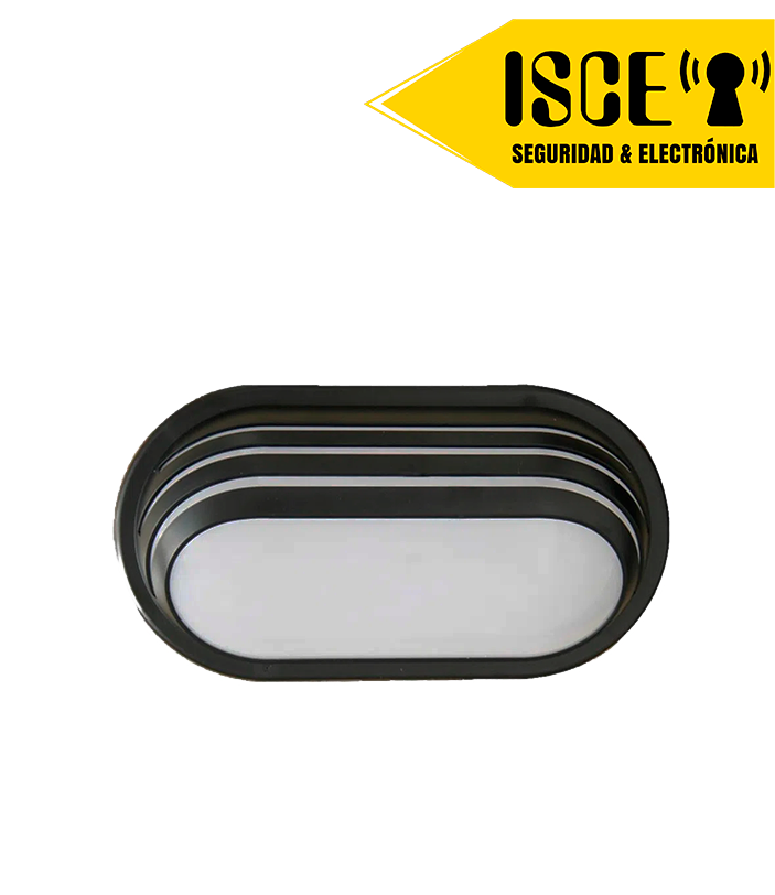 LUMINIKA APLIQUE OVALADO REJILLA 20W IP65 LUZ CALIDA