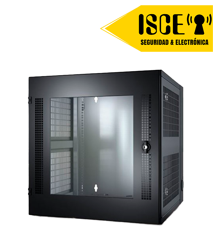DATA PRINSS GABINETE AVATIBLE DE PARED DE 15RU 60X60 PUERTA DE VIDRIO SOPORA 60KL