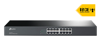 TP-LINK 10/100 SWITCH 16P METAL RACK 19&quot;