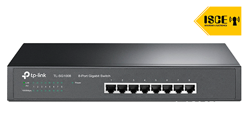 TP-LINK SWITCH 8P GIGABIT RACKEABLE