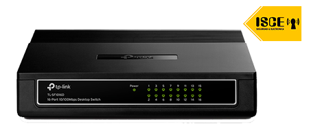 TP-LINK SWITCH 16P 10/100 ESCRITORIO
