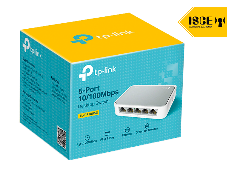 TP-LINK SWITCH 5P 10/100 ESCRITORIO