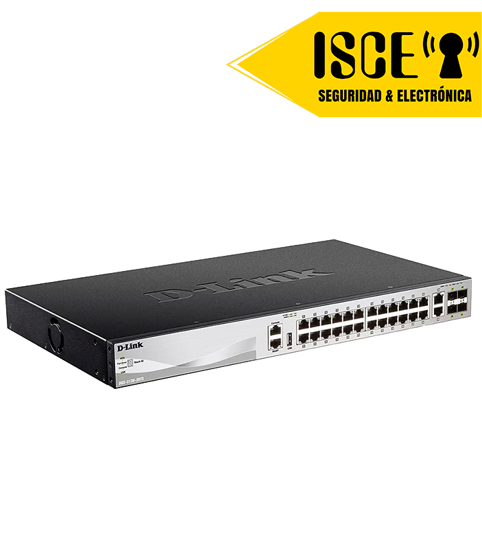 D-LINK SWITCH 48 PUERTOS DGS-3130-54PS 10/100/1000 BASE-T POE AF/AT