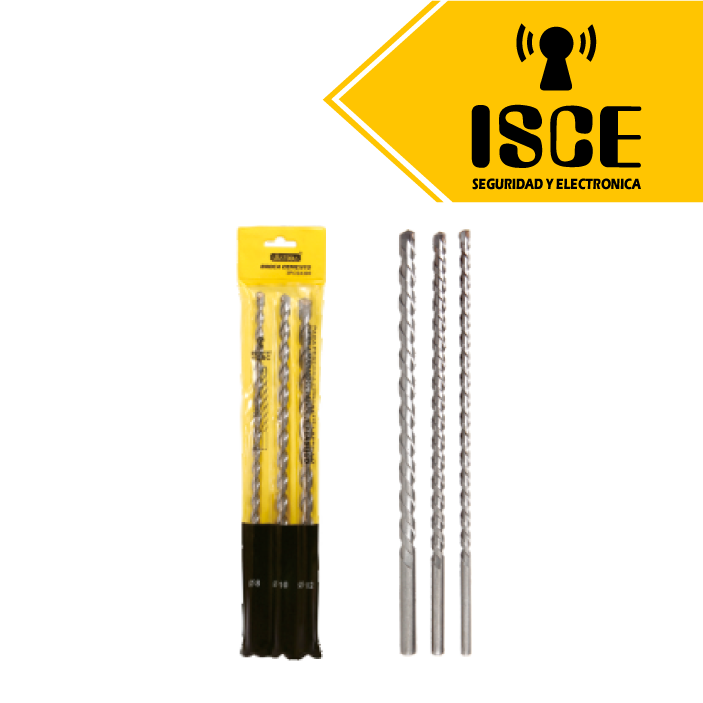 UYUSTOOLS BROCA DE CEMENTO SET 3PCS X300 (8 10 12)