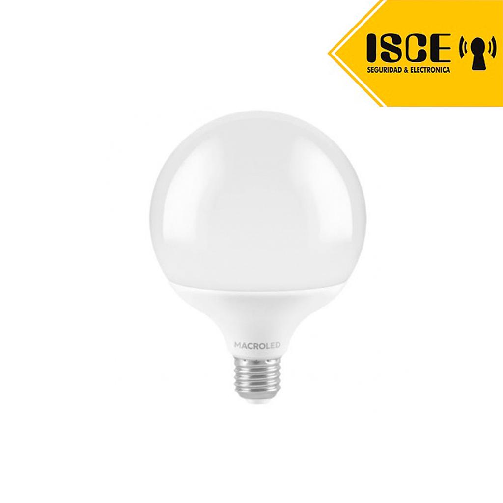 MACROLED BOMBILLA LED G95 14W E27 AC180-240V LUZ FRIA 6000K