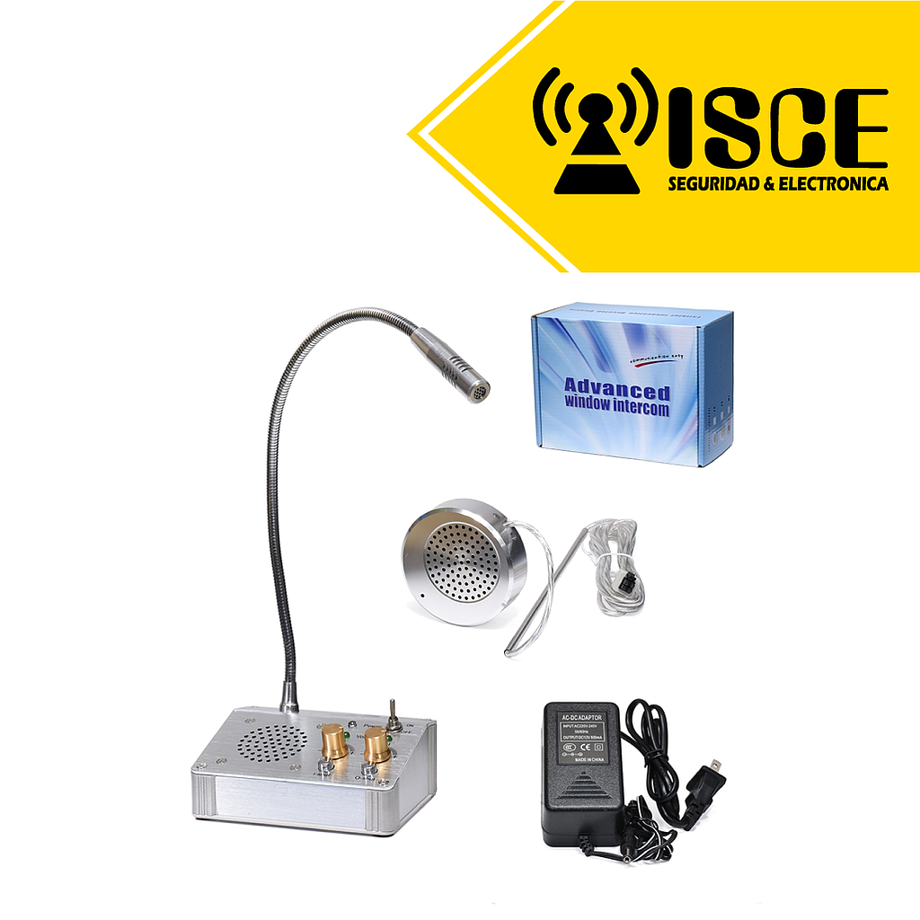 SISTEMA DE INTERCOMUNICACION PARA VENTANILLA DE CAJA