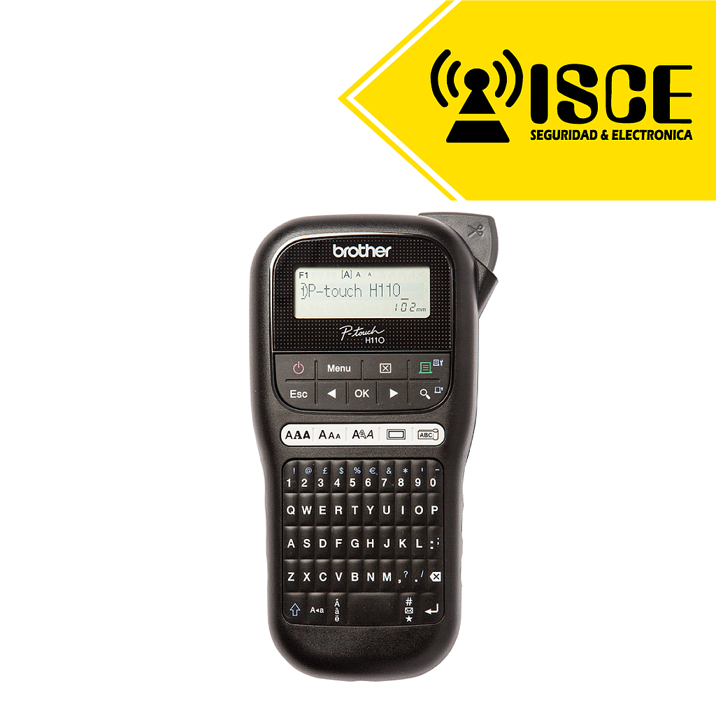 BROTHER ROTULADORA PORTATIL P-TOUCH H110BK
