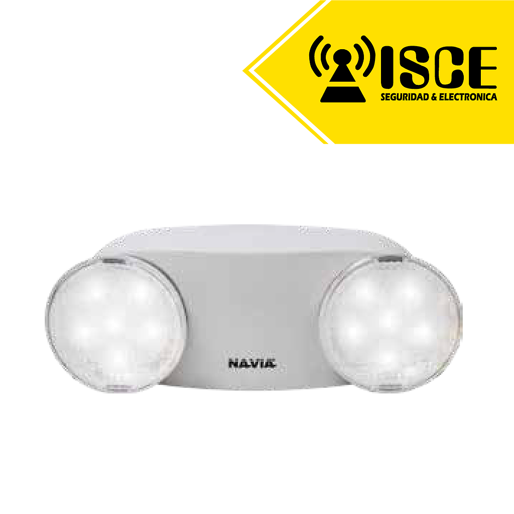 NAVIA LAMPARA DE EMERGENCIA 2.4W 240LM 12 LED AUT 90MIN IP20 220V UL