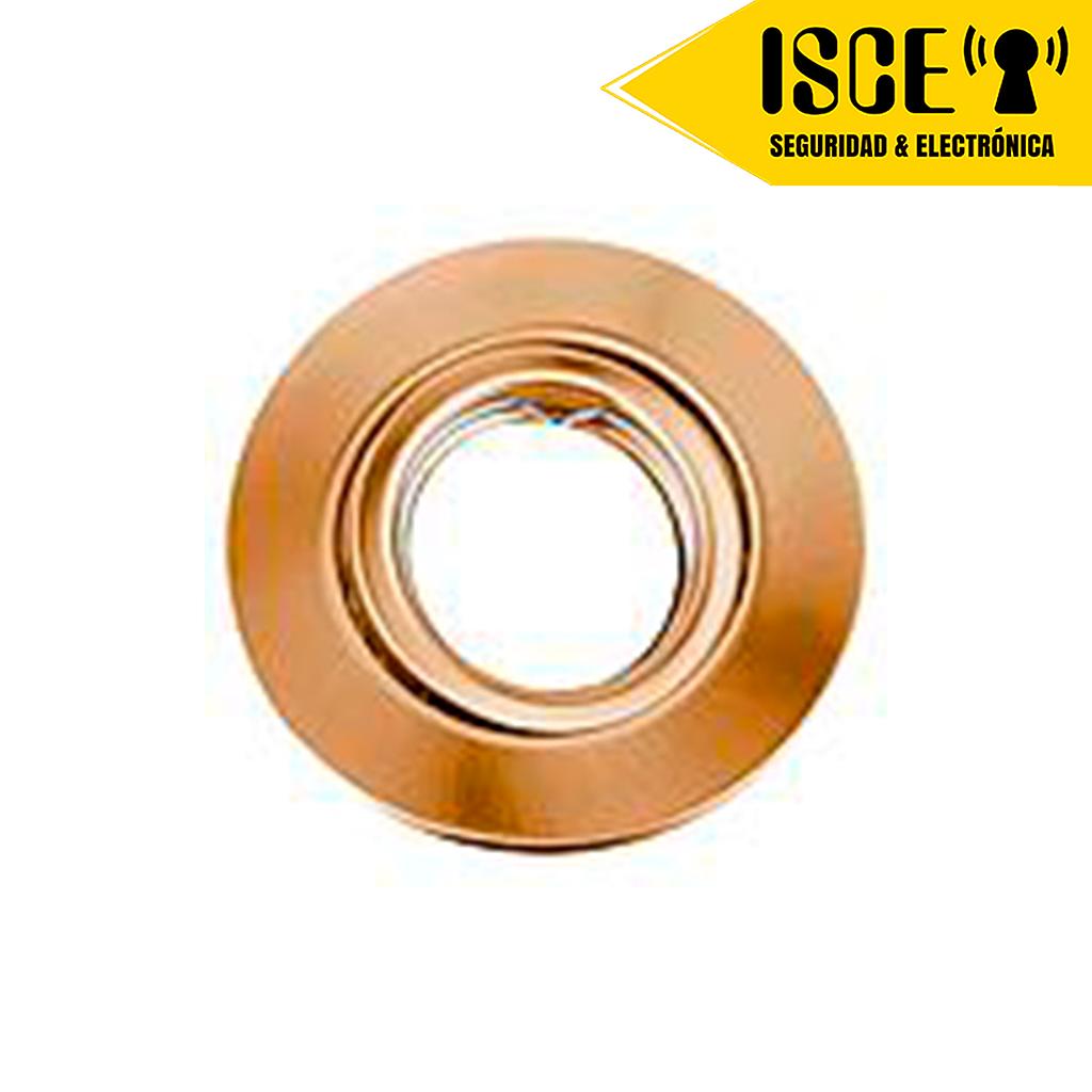 MACROLED BASE DICROICO MOVIL PARA MR16 BRONCE P/CAJA OTOGONAL