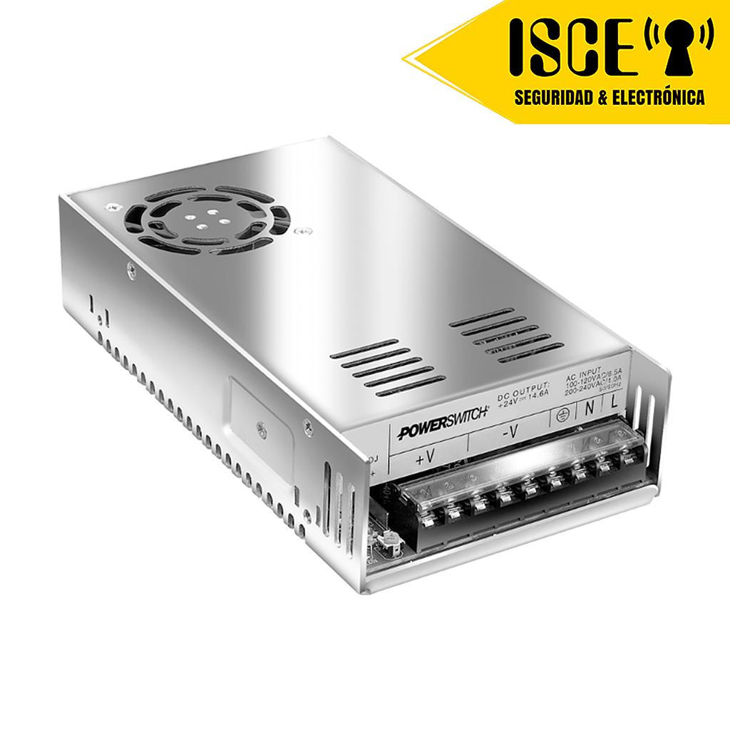 MACROLED FUENTE SWITCH 12V 29A METALICO IP20