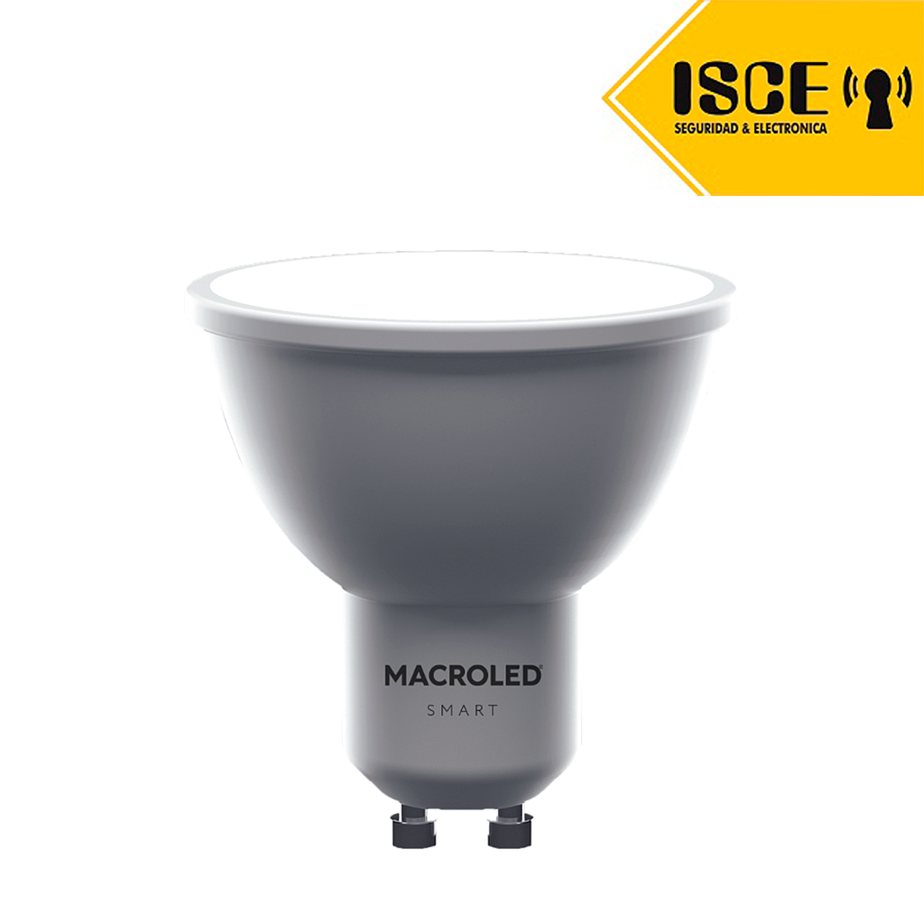 MACROLED DICROICO SMART MR16 5W-GU10 AC100-240V WIFI+BLUETOOTH