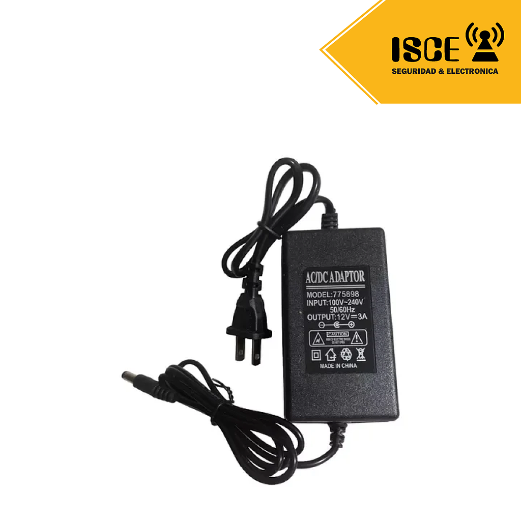SEATC FUENTE DE PODER 12V 3A